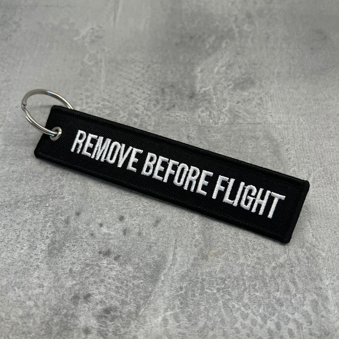 Remove Before Flight Key Tag