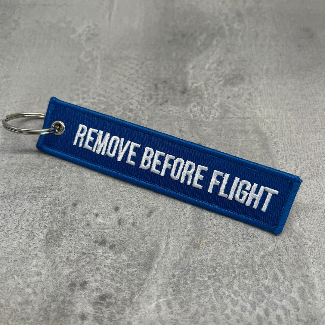 Remove Before Flight Key Tag