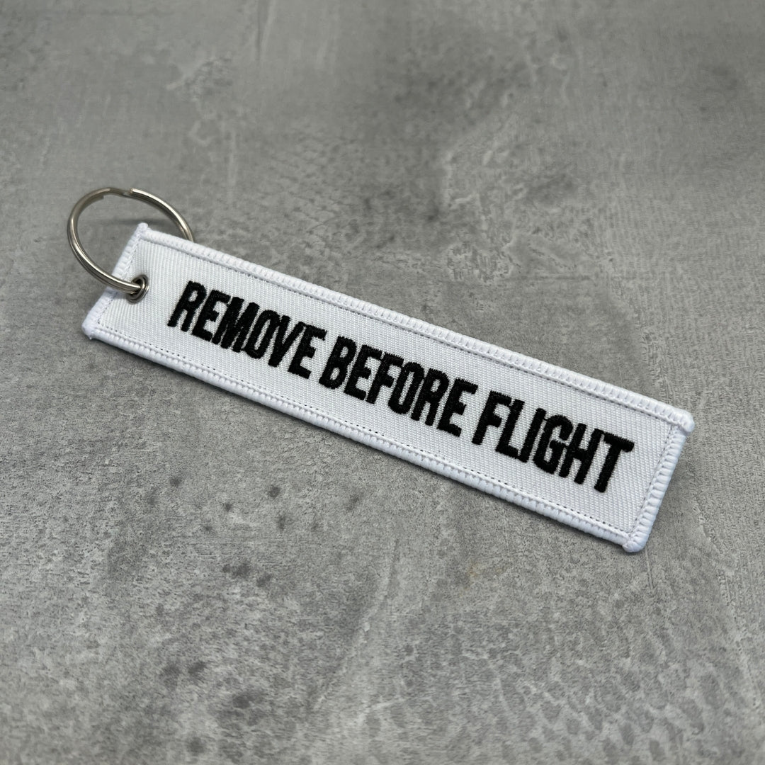 Remove Before Flight Key Tag